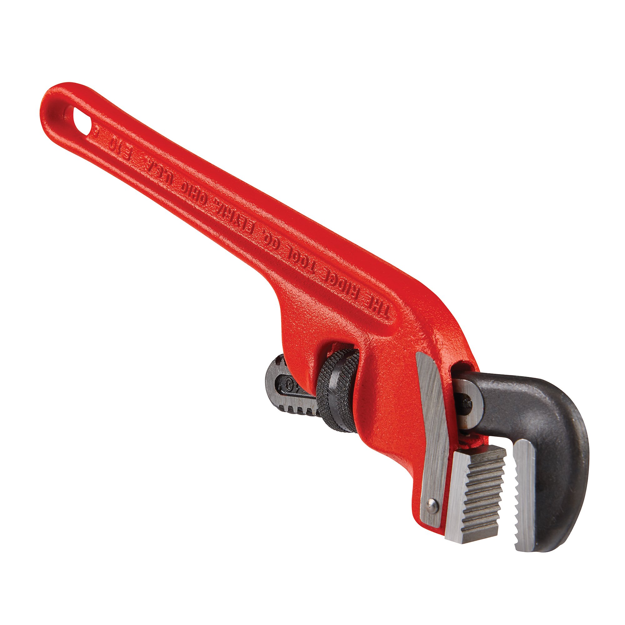 RIDGID 31060 E-10 Llave de tubo para espacios estrechos para servicio pesado, Llave de fontanería de 10 pulgadas