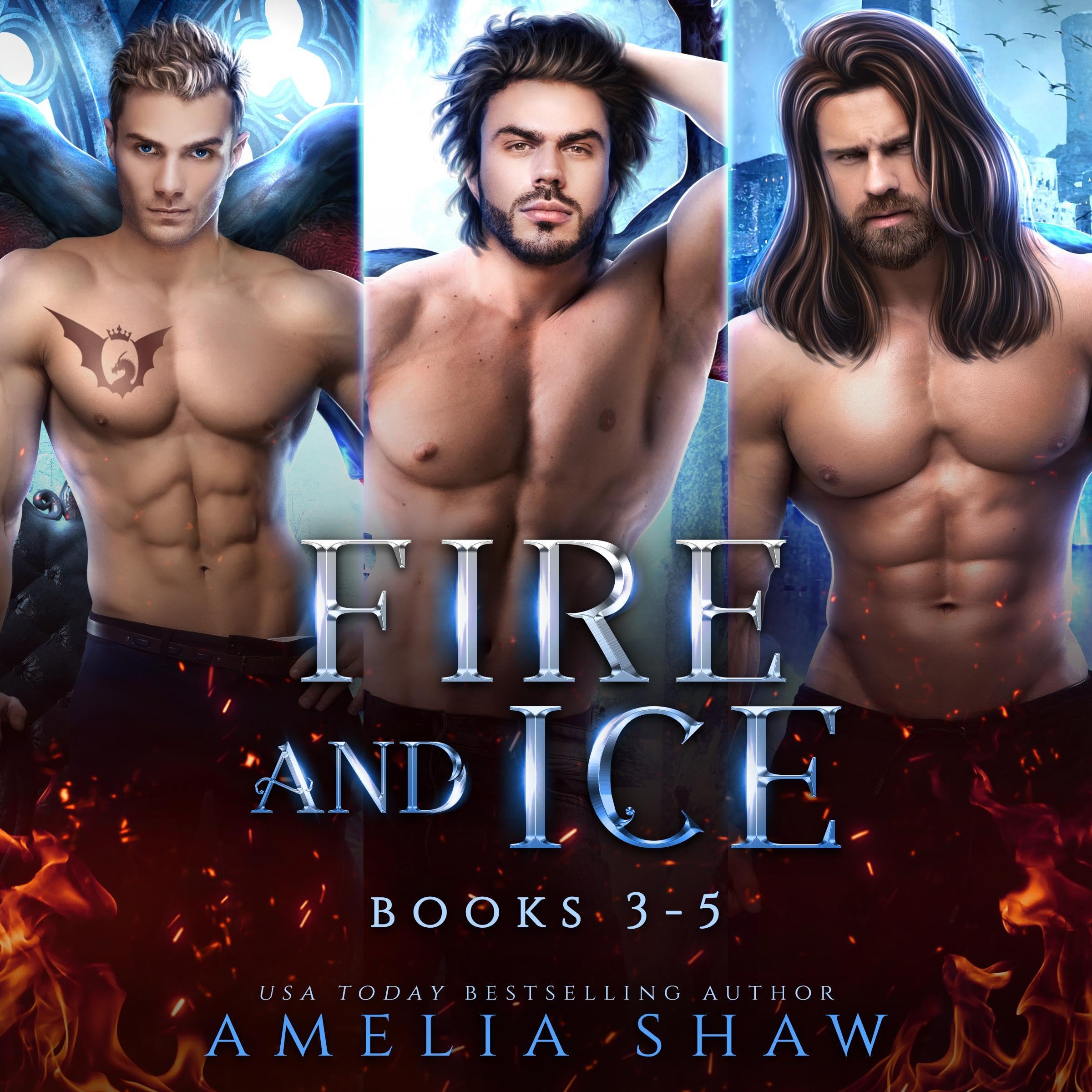 Cover art for Fire and Ice: Books 3-5