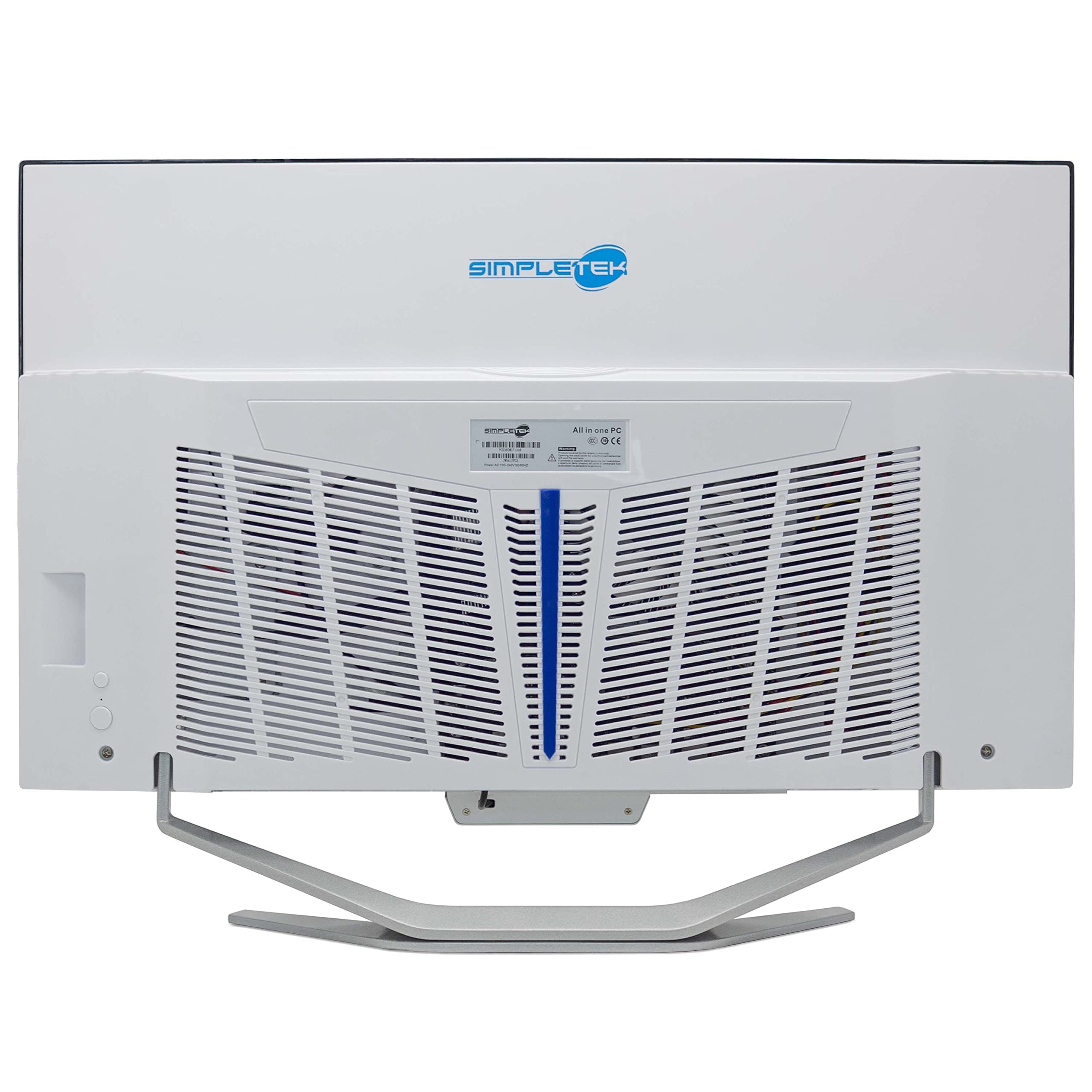 SIMPLETEK - PC All in One con Schermo Curvo 24" Core i5 | Windows 11 Pro | 8GB RAM SSD 480GB | Ideale per Ufficio, Scuola, Casa