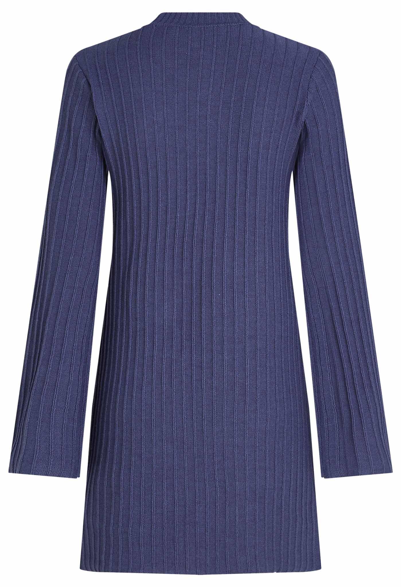Karl Lagerfeld Jeans, Damska, Sukienka Z Plisse Knit, Regular Fit