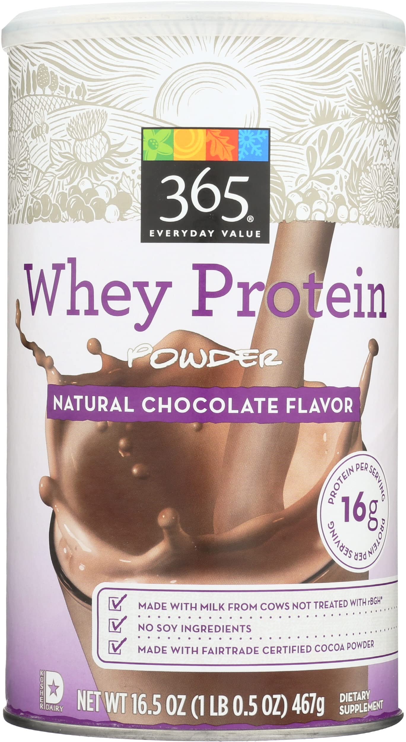 365 by Whole Foods Market, Organic Hemp Protein Powder Unflavored, 16 oz — Amazon image 5