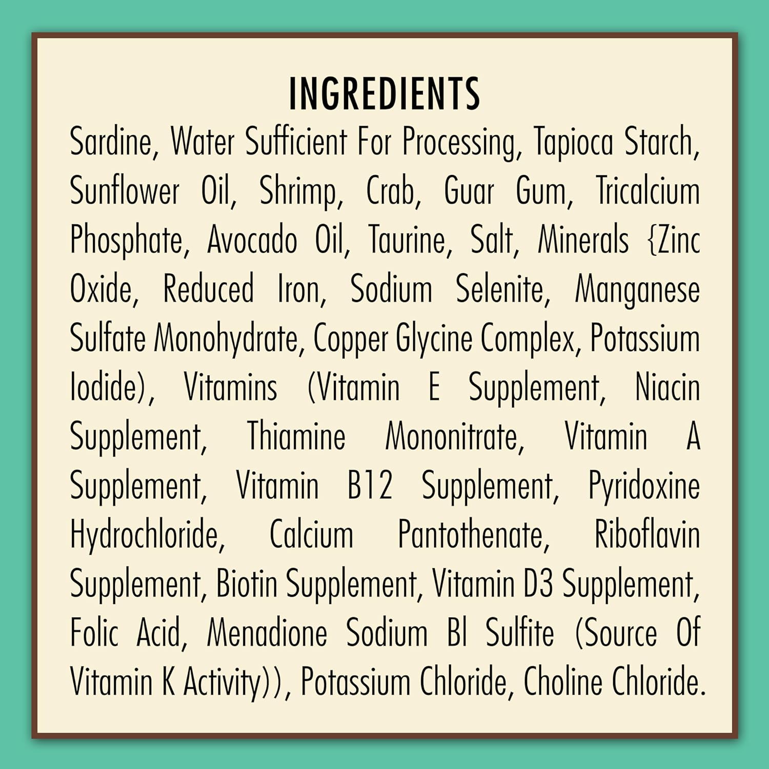 AvoDerm Natural Grain Free Sardine, Shrimp & Crab Entrée in Gravy Wet Cat Food 3 oz