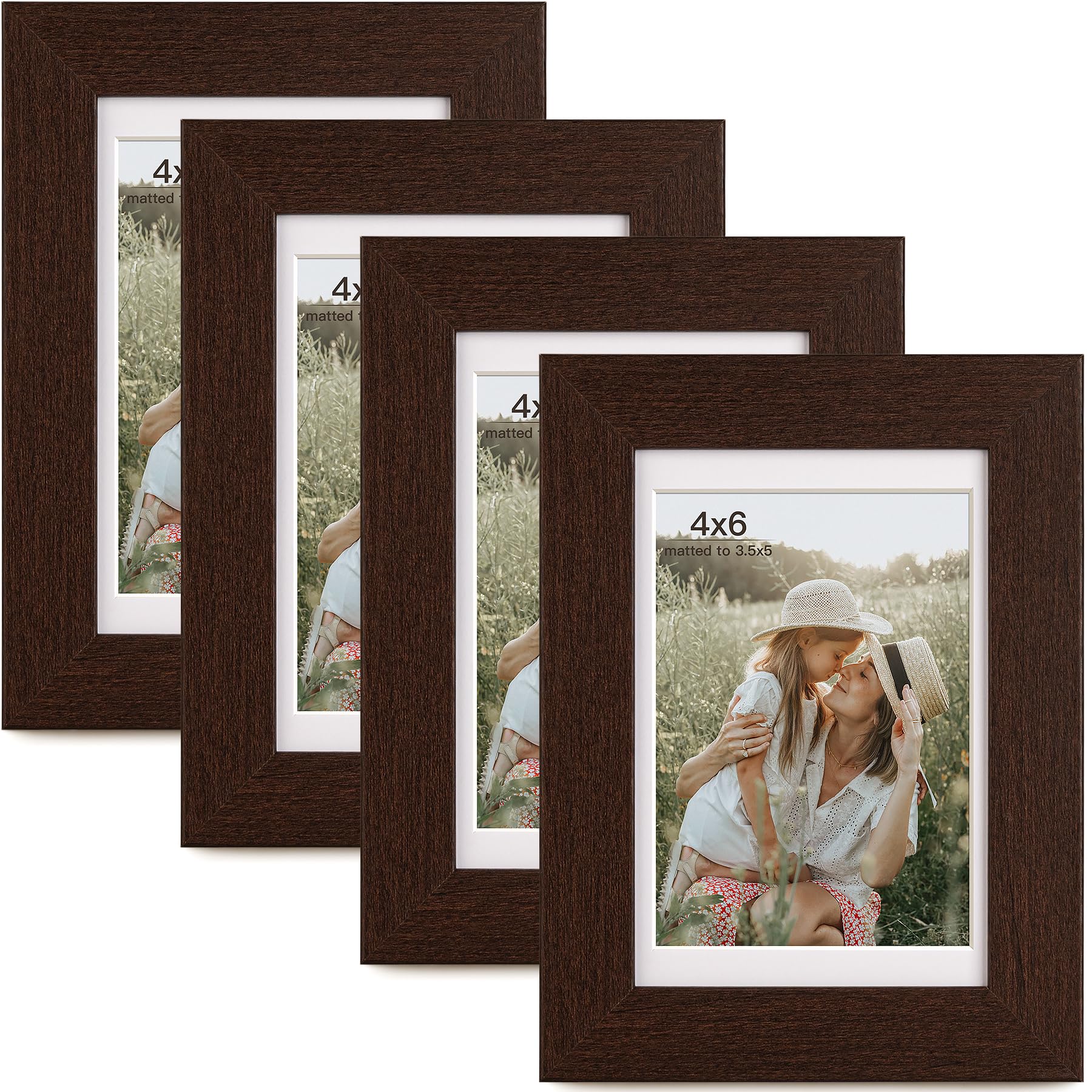 Wall Mounting Frames Netbors Picture Frame Set - 4x6, 5x7, 8x10 ...