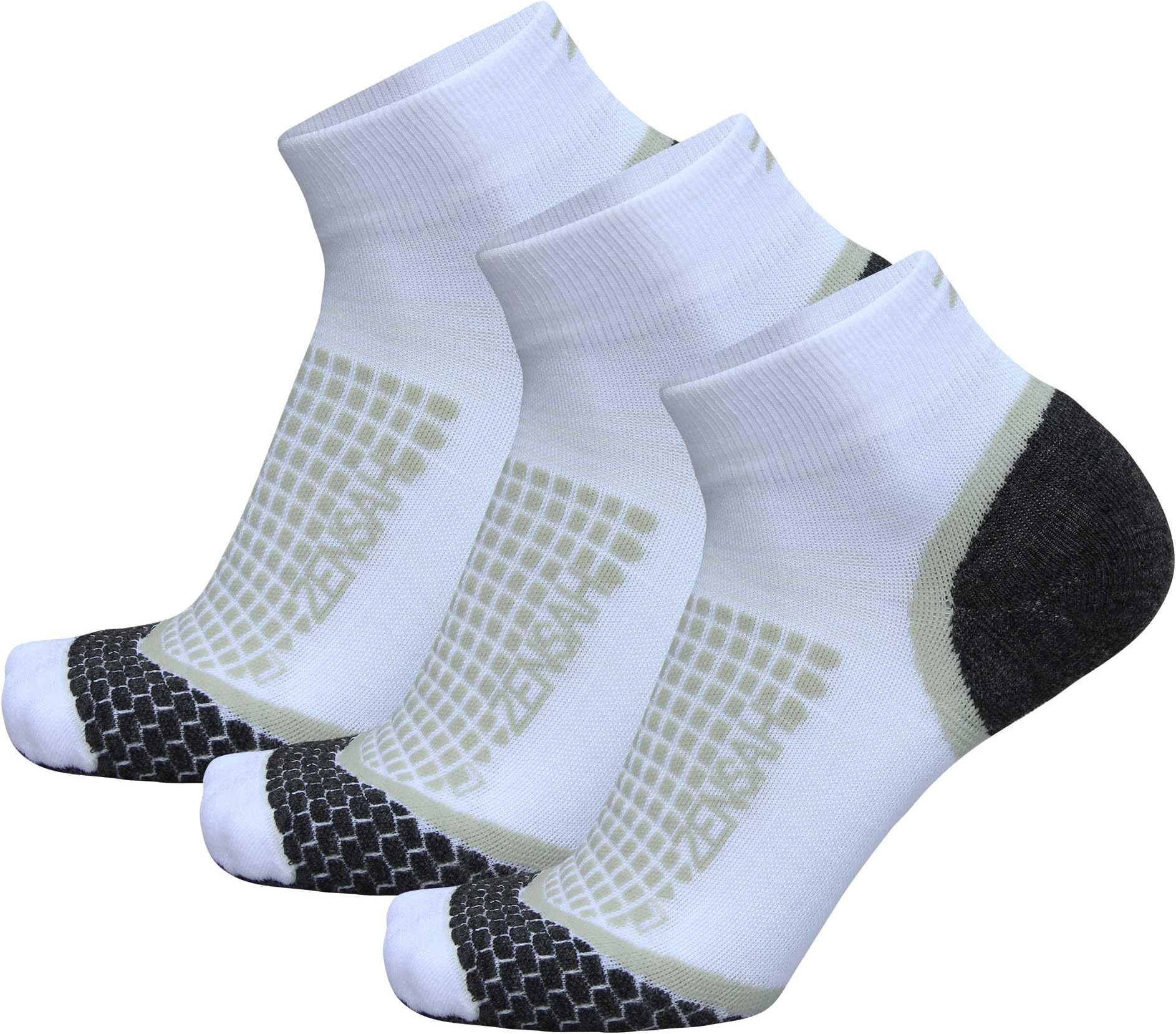 Wool Running Socks - Comfortable Grit Ankle Athletic Sport Sock - Moisture Wicking, Anti-Blister