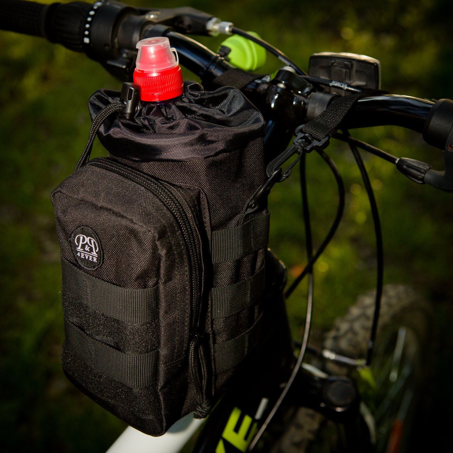 Water Bottle Carrier with Shoulder Strap for Walking 1l or 2 liter