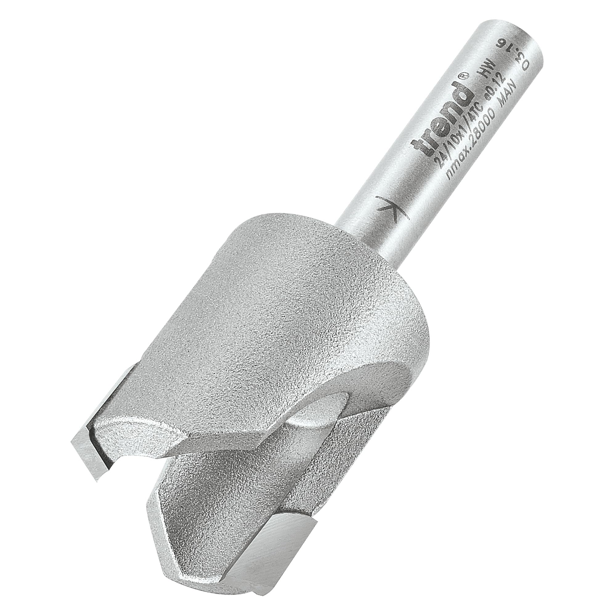 Trend Professional Plug Maker Router Cutter Bit, 1/4 Inch Shank, 12mm ...