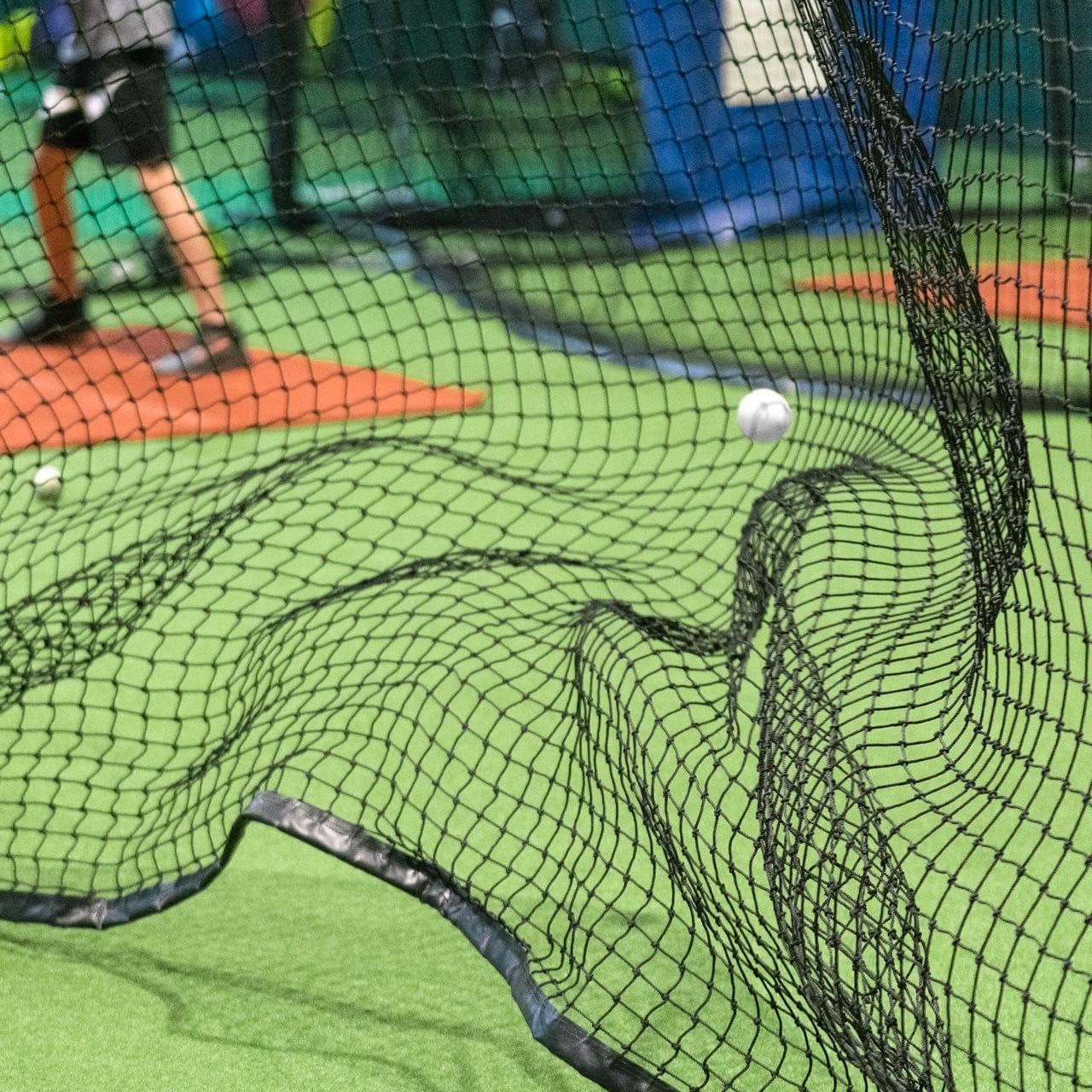 Baseball Backstop Nets | Professional Grade Sports Netting Available in 82 Sizes - 100% Weatherproof with Overlocked Edges