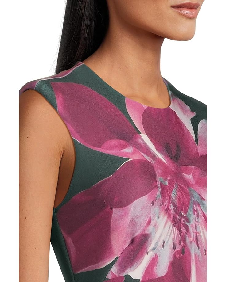 Calvin Klein Cal Sleeve Floral Sheath - #4 of 4