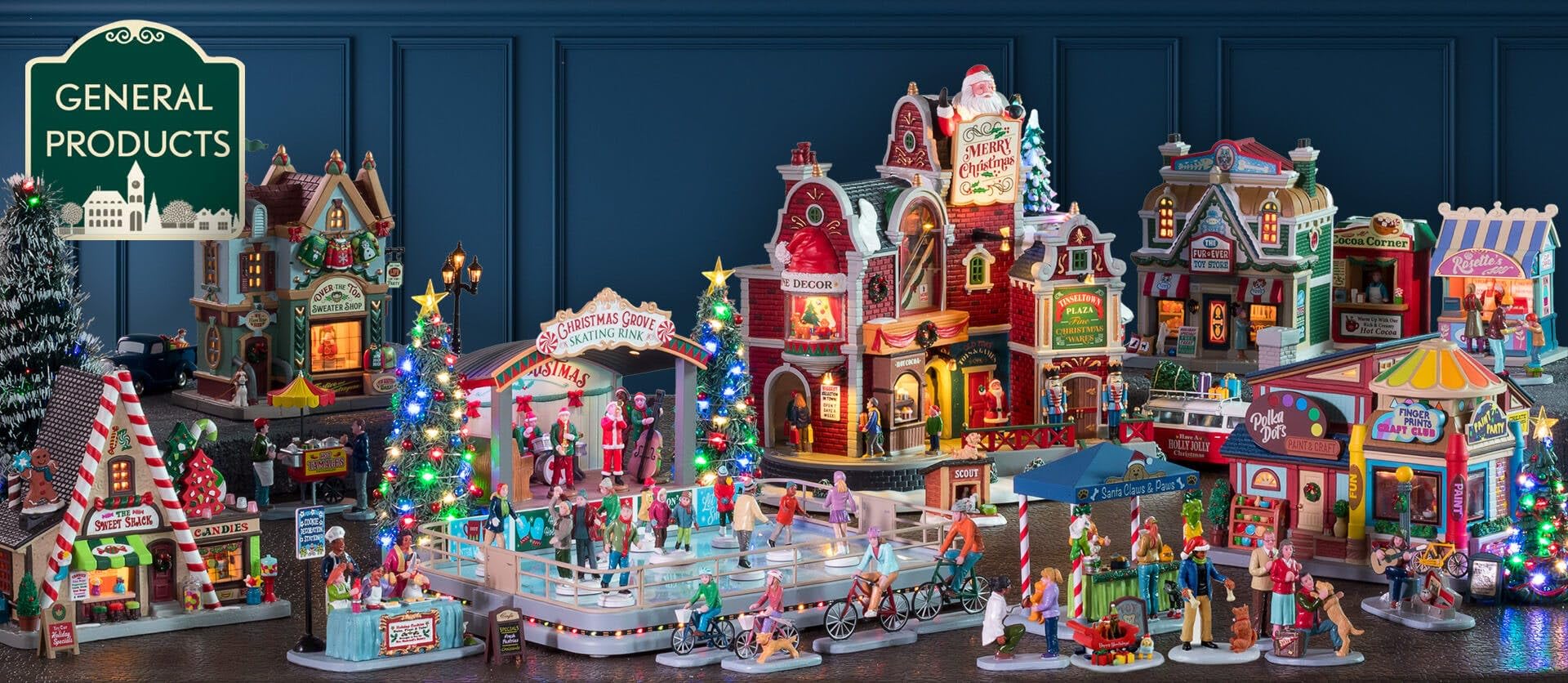 Decorazione Ecco Le Vacanze Per Villaggio Di Natale E Presepe, In Po Da H 12 Cm