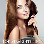 Heysam Redresseur et redresseur professionnel de cheveux en fer plat 2 en 1, Lève-cheveux double tension portable, large Ionique en fer céramique 1.6-pouce pour cheveux épais, 30S Chauffage rapide, LCD Affichage