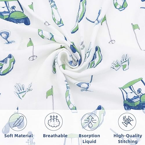 Miniatura 12 de LifeTree Mantas para envolver al bebé, 70 % viscosa de bambú y 30 % muselina de algodón, para niños y niñas, manta de recepción para recién nacidos