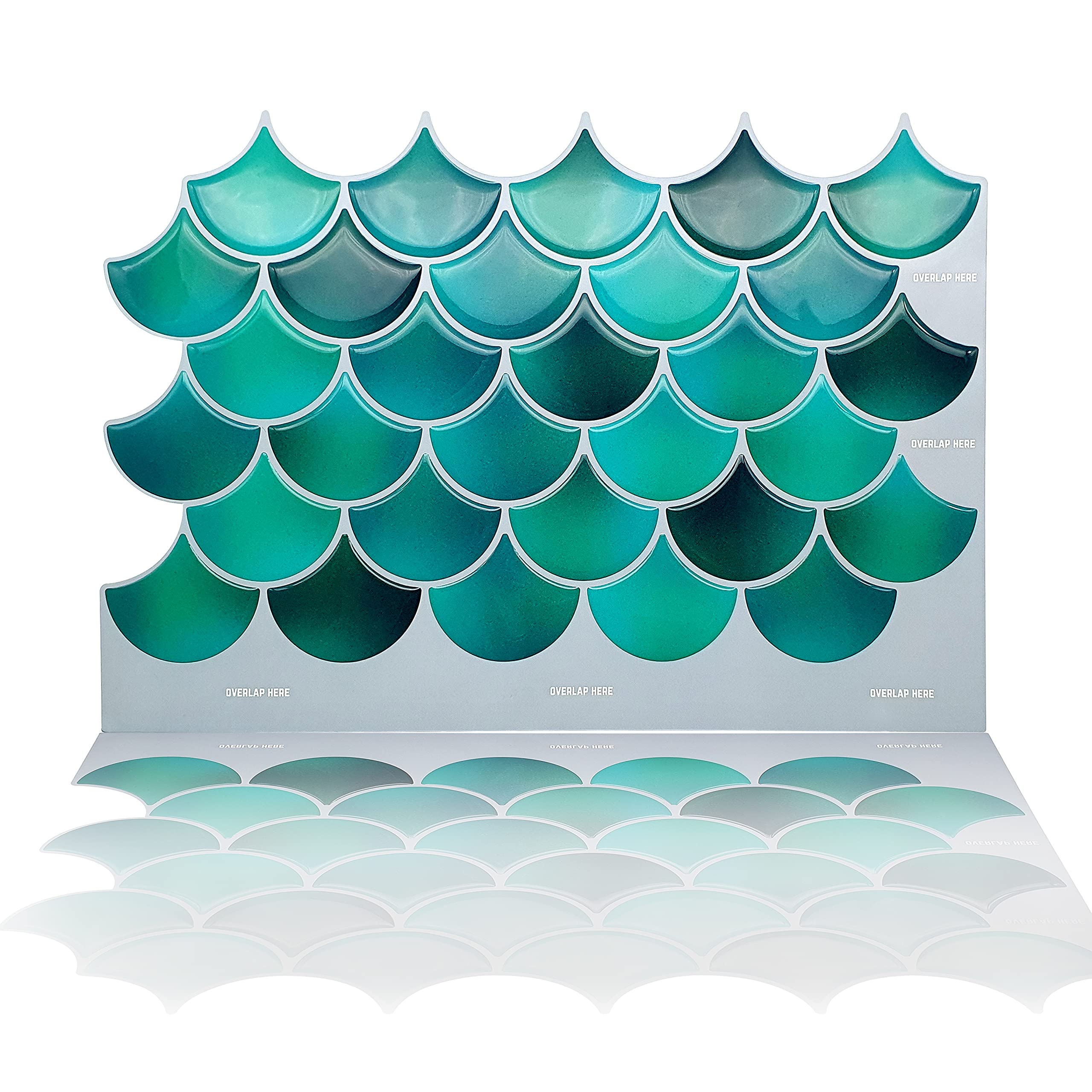 Buy WALPLUS 8 Sheets 11" x 8" Premium Peel and Stick Kitchen Backsplash