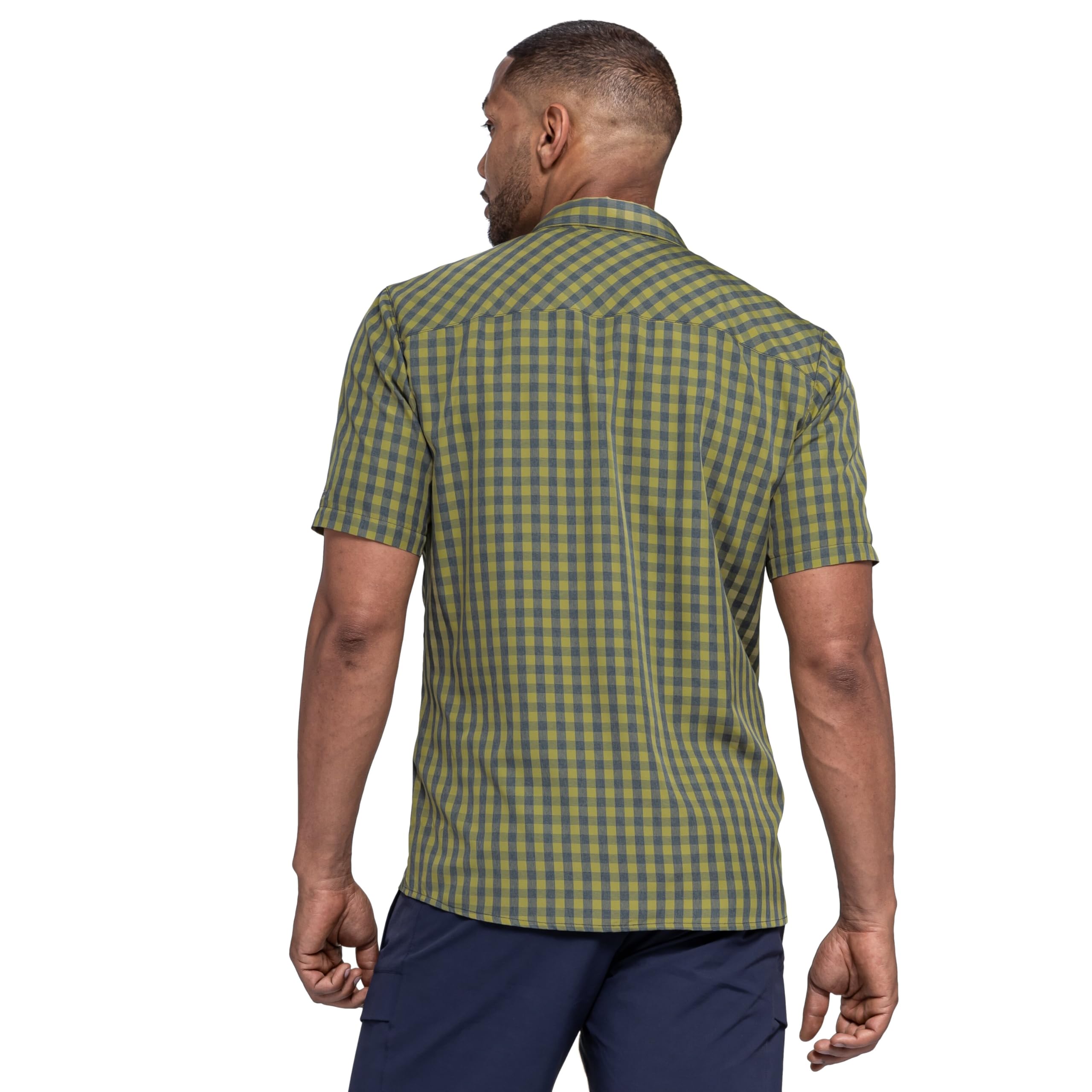 Schöffel Herren CIRC Shirt Style Dalfoss MNS, kreislauffähiges Kurzarm Hemd, nachhaltiges Wandershirt mit Sonnenschutz, schnell trocknend