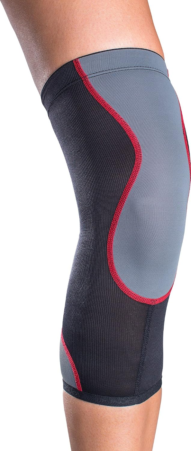 DonJoy OA (Osteoarthritis) Reaction Web Knee Support Brace: Medial Left/Lateral Right, Large