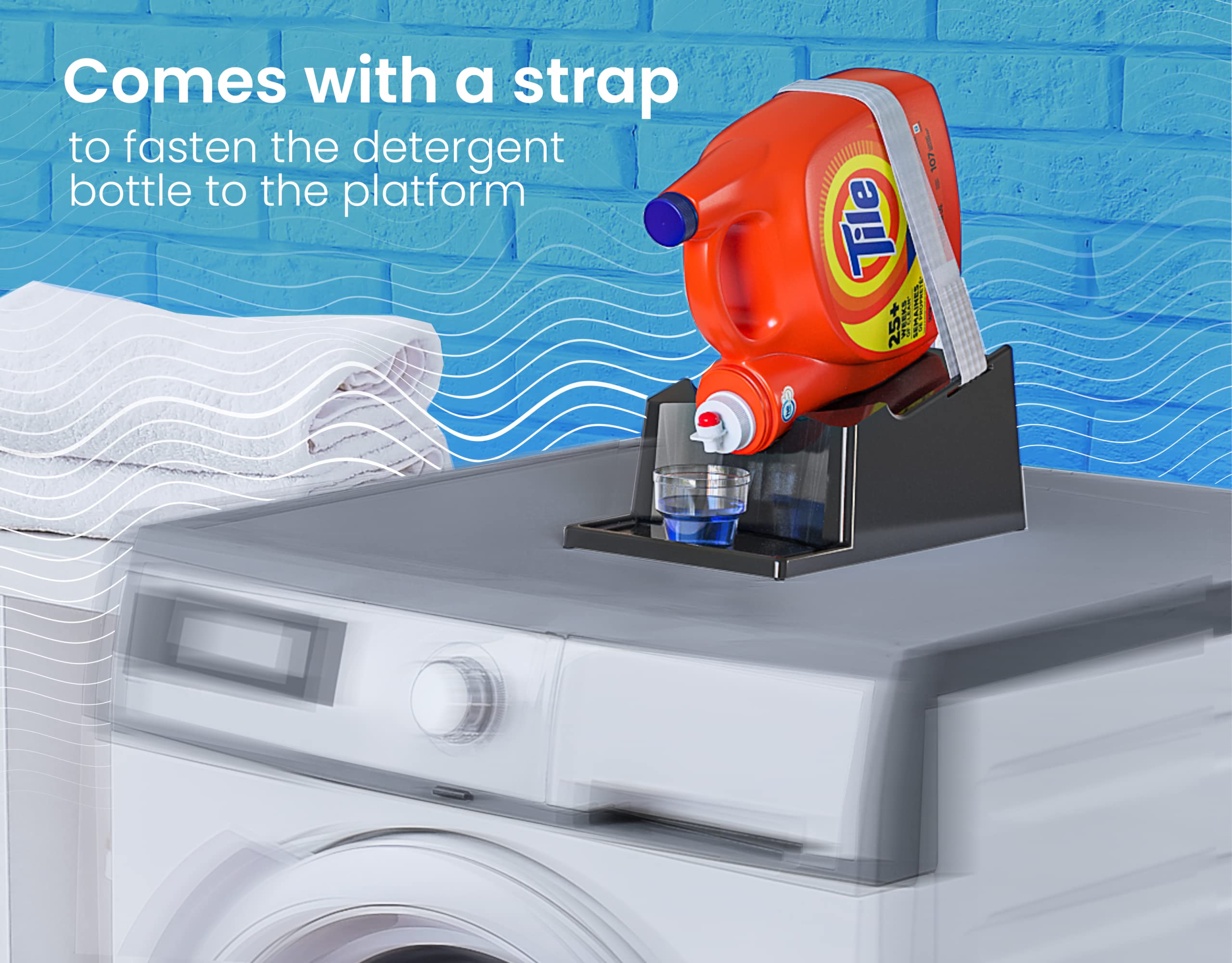 Snapklik.com : Skywin TidyFriend Laundry Detergent Holder Stand