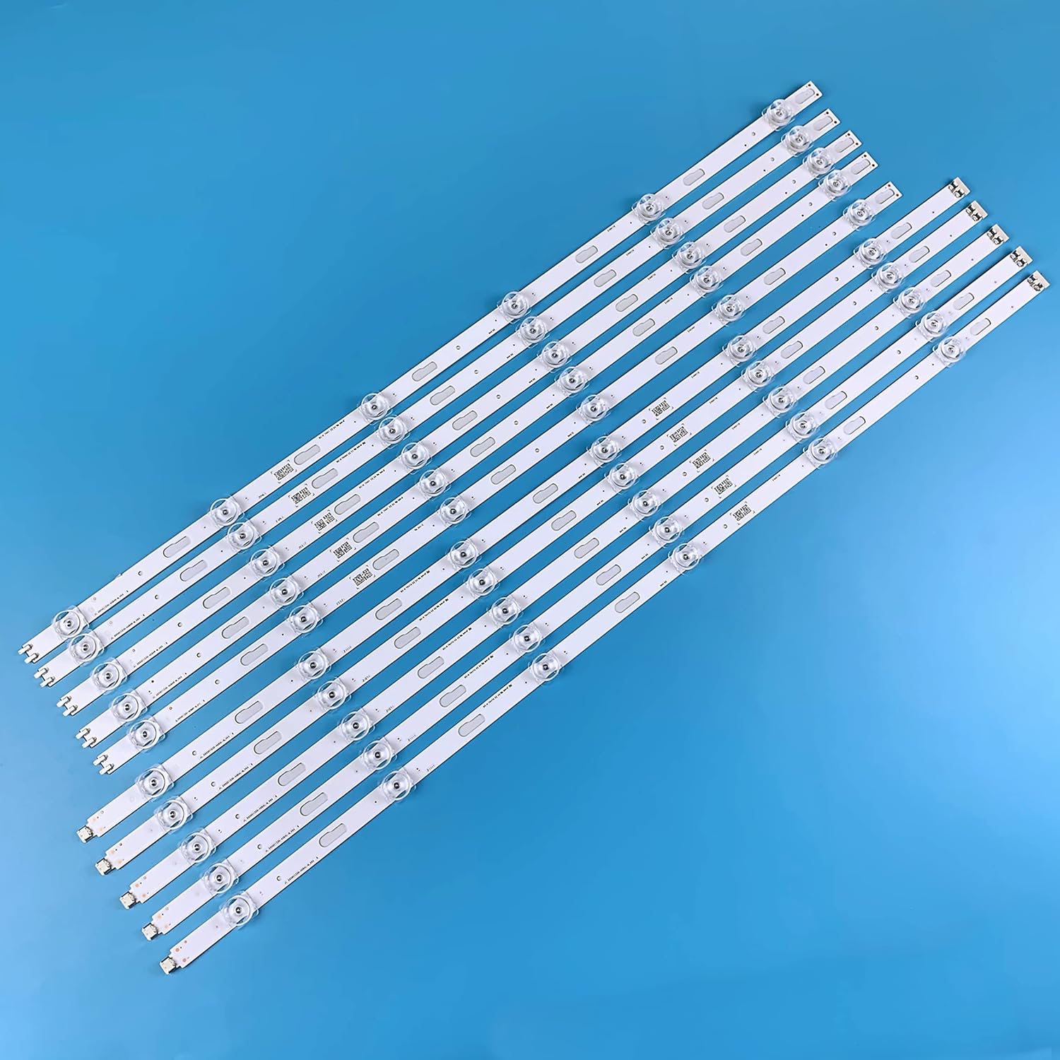PANMILED 10pcs LED Backlight Strips for Samsung 65'' TV UN65TU7000FXZA UN65TU8000FXZA UN65TU8300FXZA JL.D650C1330-408AR