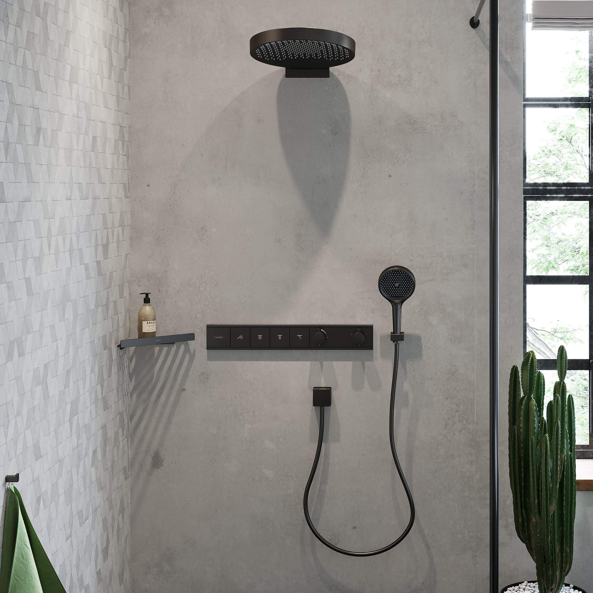 hansgrohe Bidetbrauseset Bidette 1jet E EcoSmart für Warmwasser mit Brausehalter und Brauseschlauch 125 cm brushed bronze gebürstet 29233140 - Luxemburg