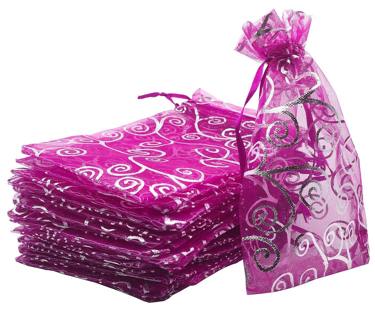 See full amazon price history chart for DMS RETAIL Printed Organza Bags|Organza Pouches|Drawstring Pouches For Wedding Pack Of 100 (10X14 CMS) DMS RETAIL Printed Organza Bags|Organza Pouches|Drawstring Pouches For Wedding Pack Of 100 (10X14 CMS) (B096BCWYJJ) Amazon Price History, Amazon Price Tracker