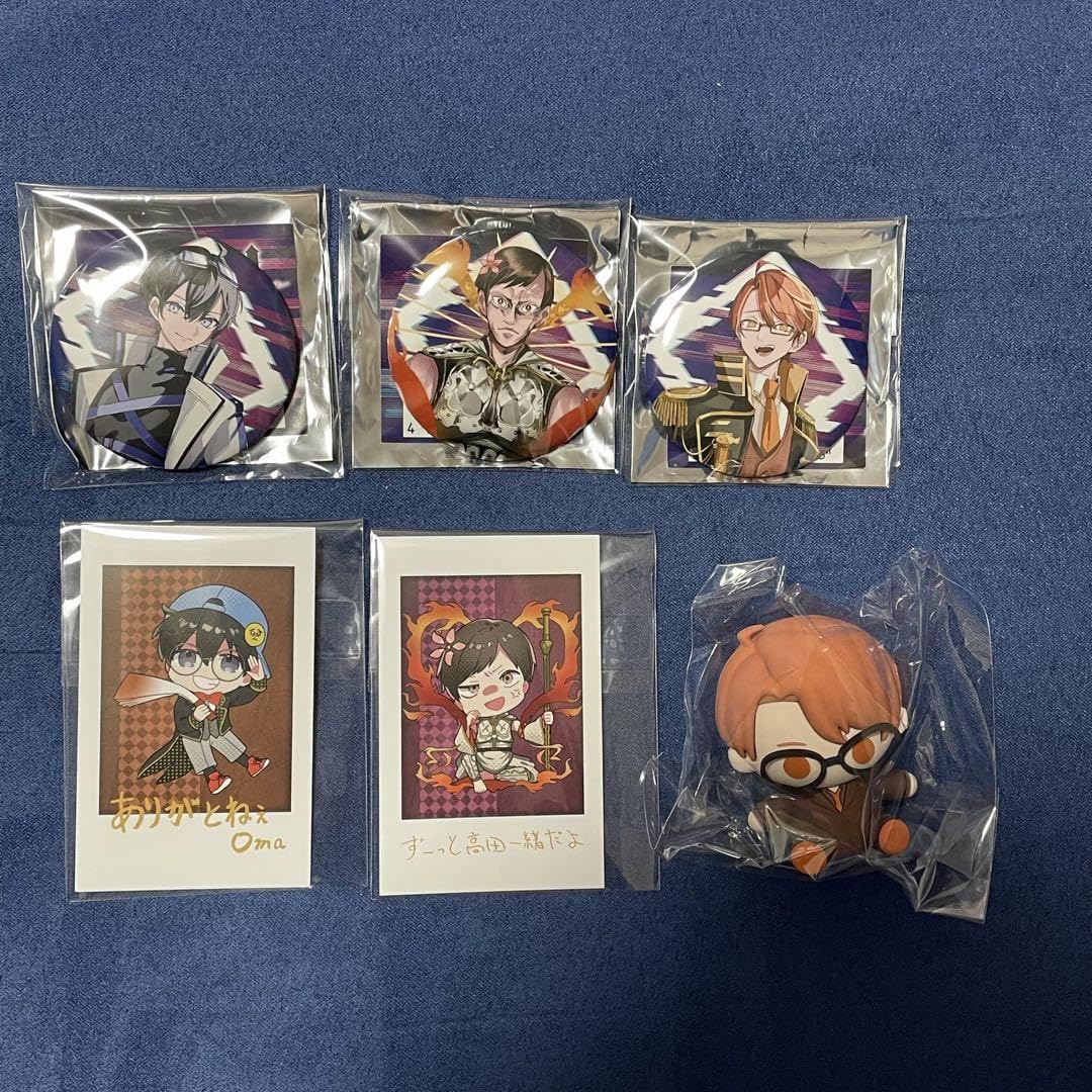 Amazon.co.jp: 高田村ヴィランズPUS フィギュア 缶バ ふじみや 高田 