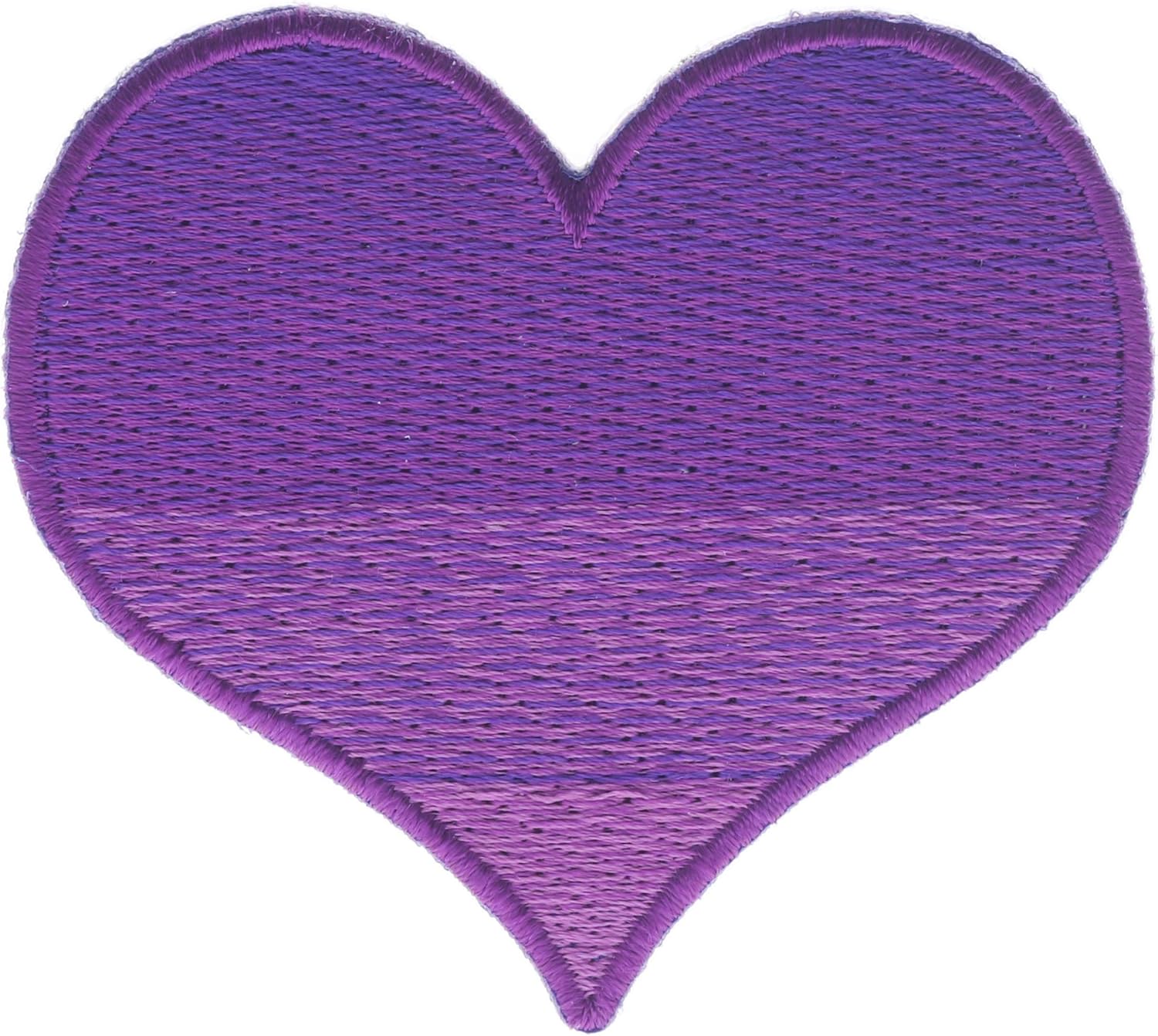 Purple and Pink Heart 3 Embroidered Patch IVAN1345 F4D5P
