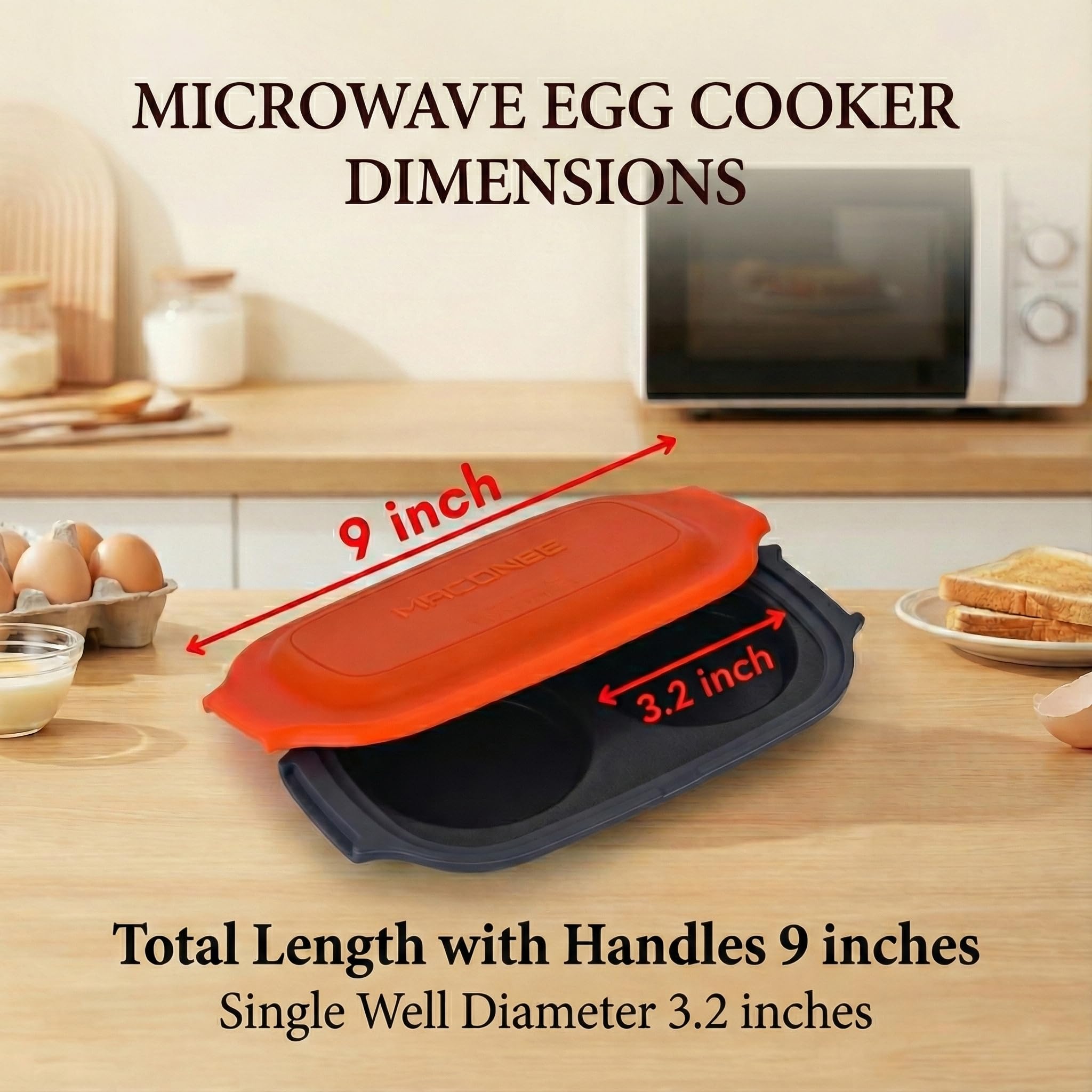 Microwave Egg Cooker - Fry Eggs in the Microwave! -6