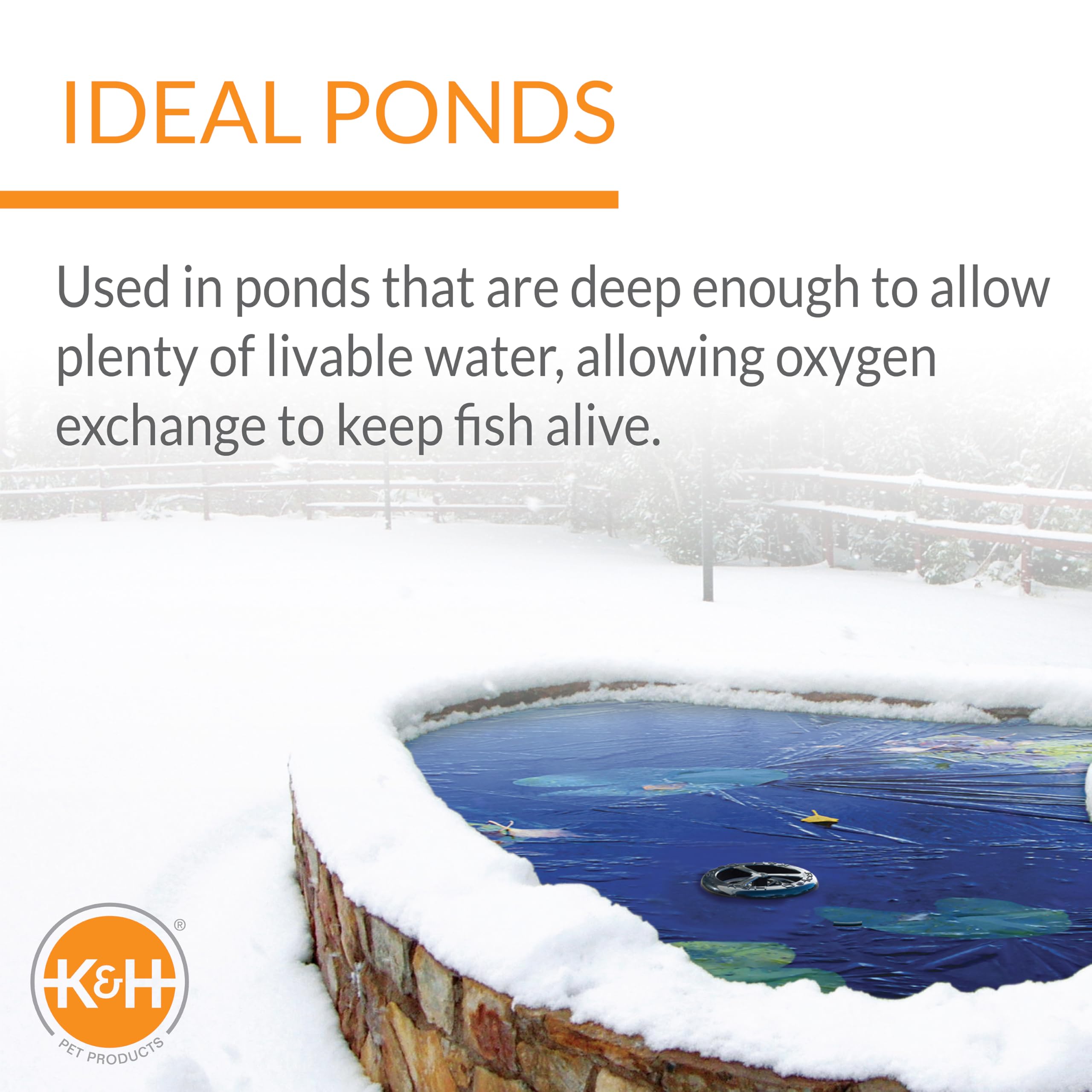 K & H Perfektes Klima Deluxe Pond Enteiser