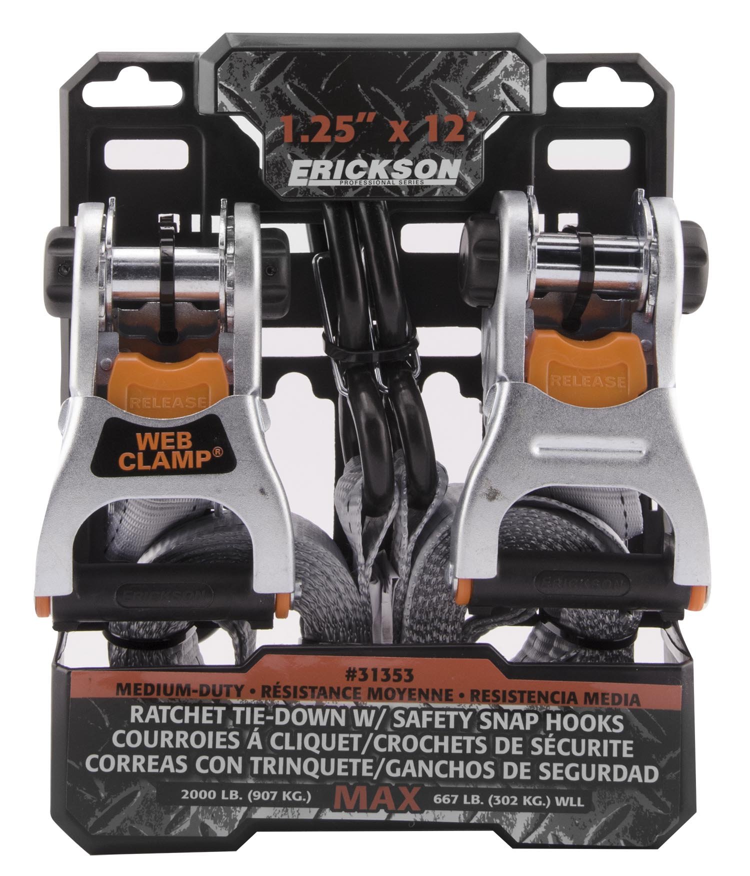 Keeper, 10', Color 89511-10 12 Count Ratchet Tie