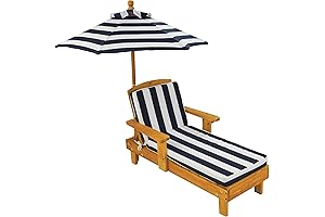 KidKraft Outdoor Wooden Chaise Lounge: The Ultimate Relaxation Spot for Kids and Pets