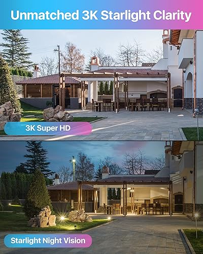 Miniatura 2 de ZOSI Sistema de cámara de seguridad PoE de 8 canales 4K con detección de vehículos AI, 8 cámaras PTZ Bullet PoE de 5MP para exteriores, conversación