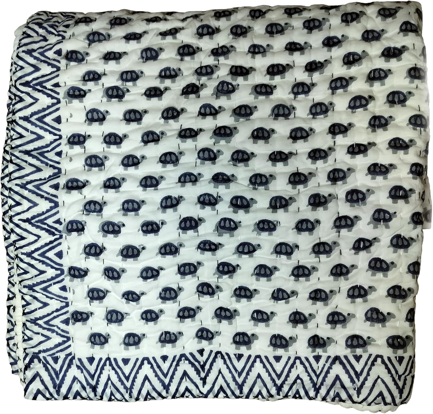 KanthaNtapestryart Baby Blanket for Boys Girls Super Soft Double Layer tourtle, Lovely Design Blanket for Toddler Newborn