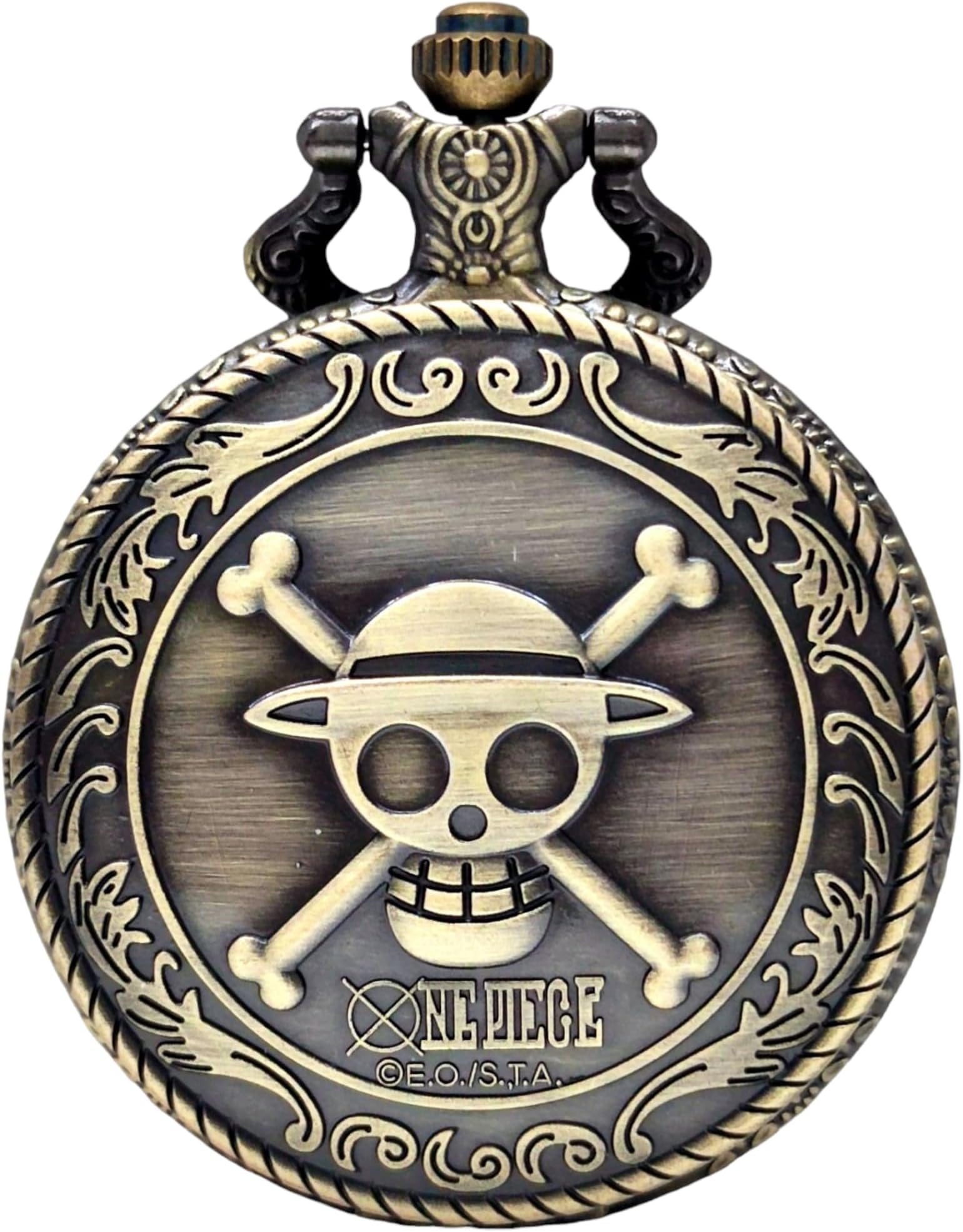 UPBEATOne Piece Pocket Watch Classy, Gift, Sovenier Brass Watch Avengers Marvel Pirates Valentine Anime Merchandise Series