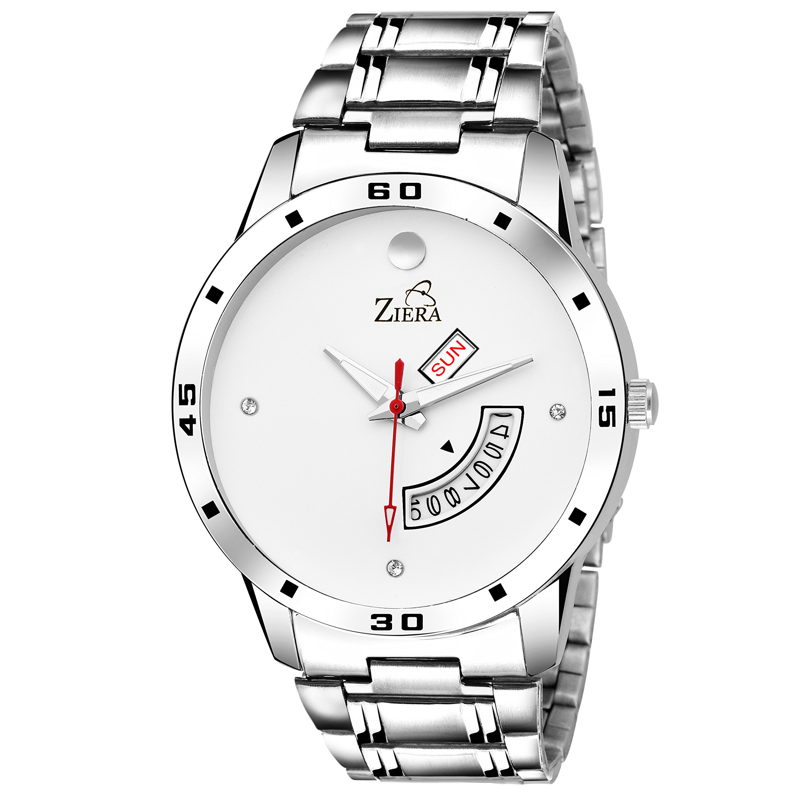ZIERA ZR7083 New Tag Price Day and Date Functioning Watch - for Men and Boys (B07DB92VSS) Amazon Price History, Amazon Price Tracker