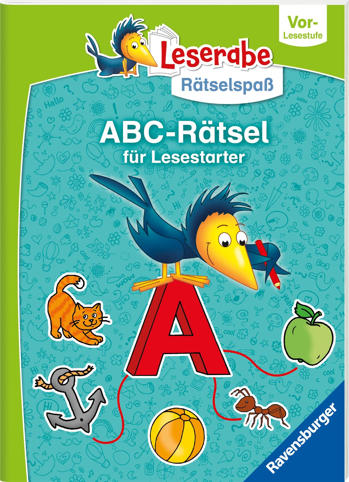 Ravensburger Leserabe Rätselspaß - Abc-Rätsel für Lesestarter ab 5 Jahren - Vor-Lesestufe