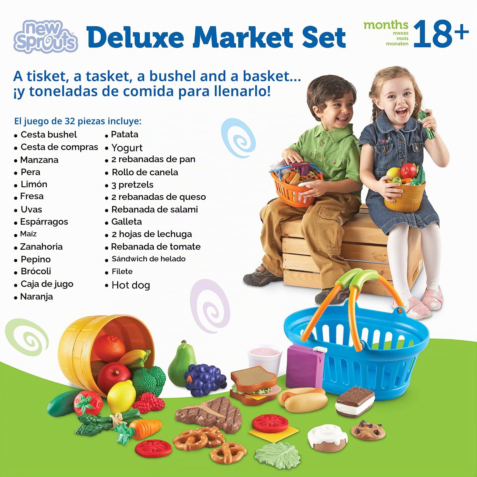 Learning Resources Set Deluxe de supermercado New Sprouts