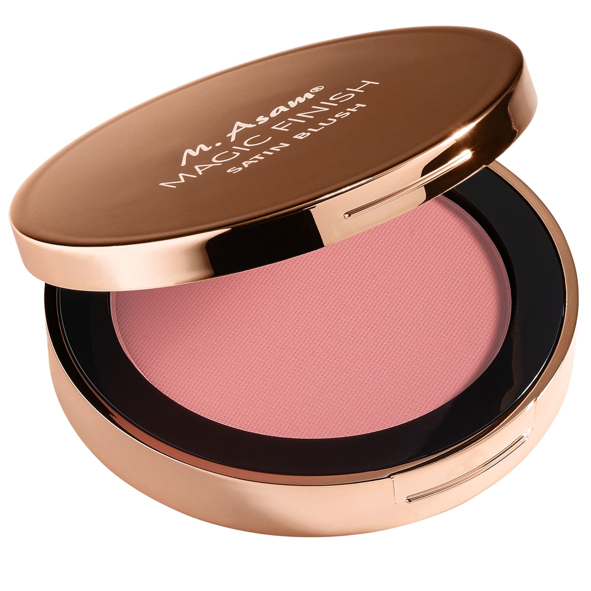 M. Asam MAGIC FINISH Satin Blush Peachy Rose (4g) – Blush mit Satin-Touch Textur für ein perfektes Make Up, hochpigmentierte Beauty-Farben, feuchtigkeitsspendend, federleichte Formel