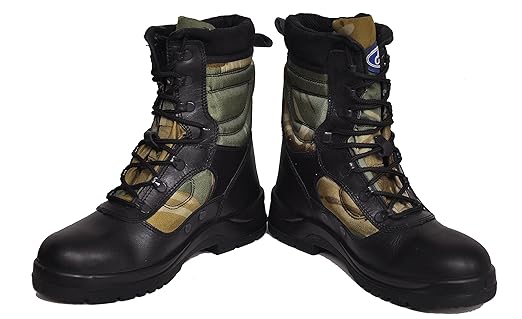Allen Cooper AC 1228 Combat Boot, Size – 9 UK/India, Olive Green at Rs. 841