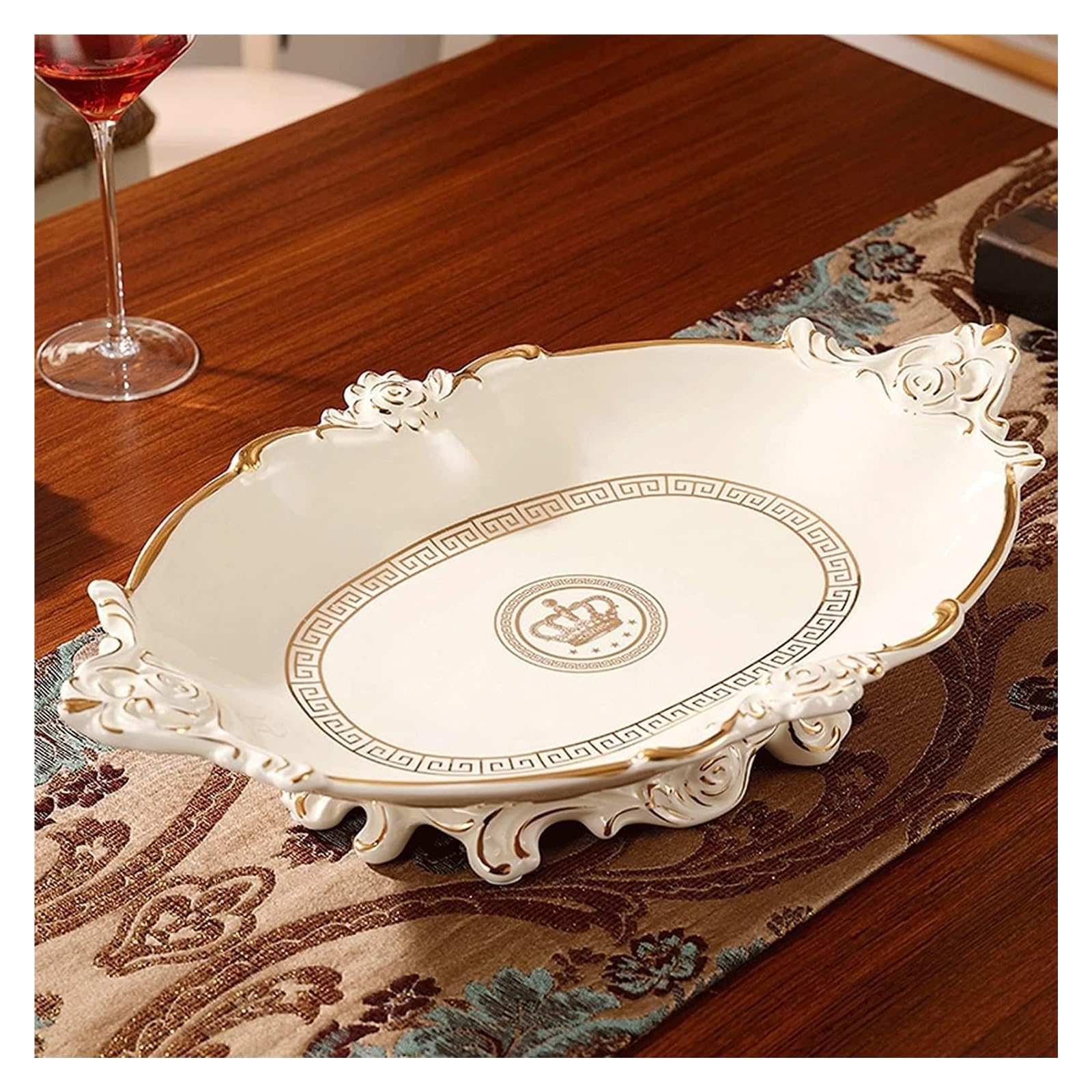 Miski na owoce Kosz na owoce Miska na owoce Ceramiczne miski na owoce Porcelanowe naczynia do serwowania na kolację na owoce do kuchni Dekoracyjne