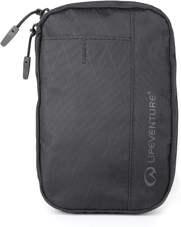 Lifeventure X-Pac Travel Organiser Tech Storage, Black, Gear Pouch