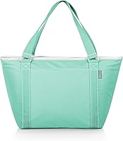 Vista 10 de ONIVA - a Picnic Time Brand Topanga Insulated Cooler Tote, St. Tropez, 13.8" x 8.5" x 13