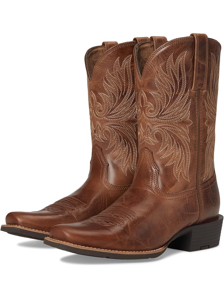 Brown Ariat Sport Narrow Cutter Toe Cowboy Boot