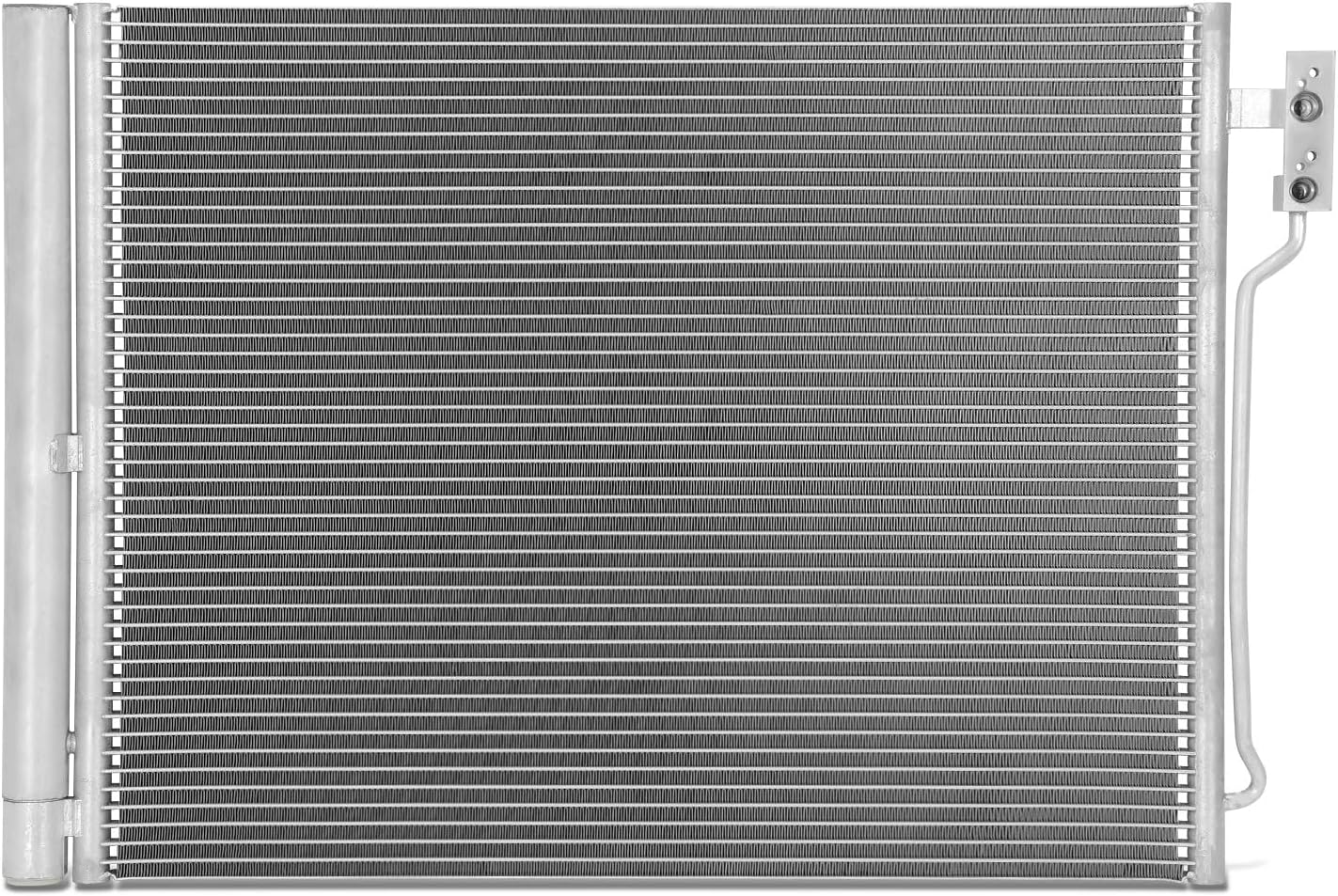 DNA MOTORING Aluminum Air Conditioning A/C Condenser Compatible with BMW 528I 2012-2016, BM3030134, OEM-CDS-4242