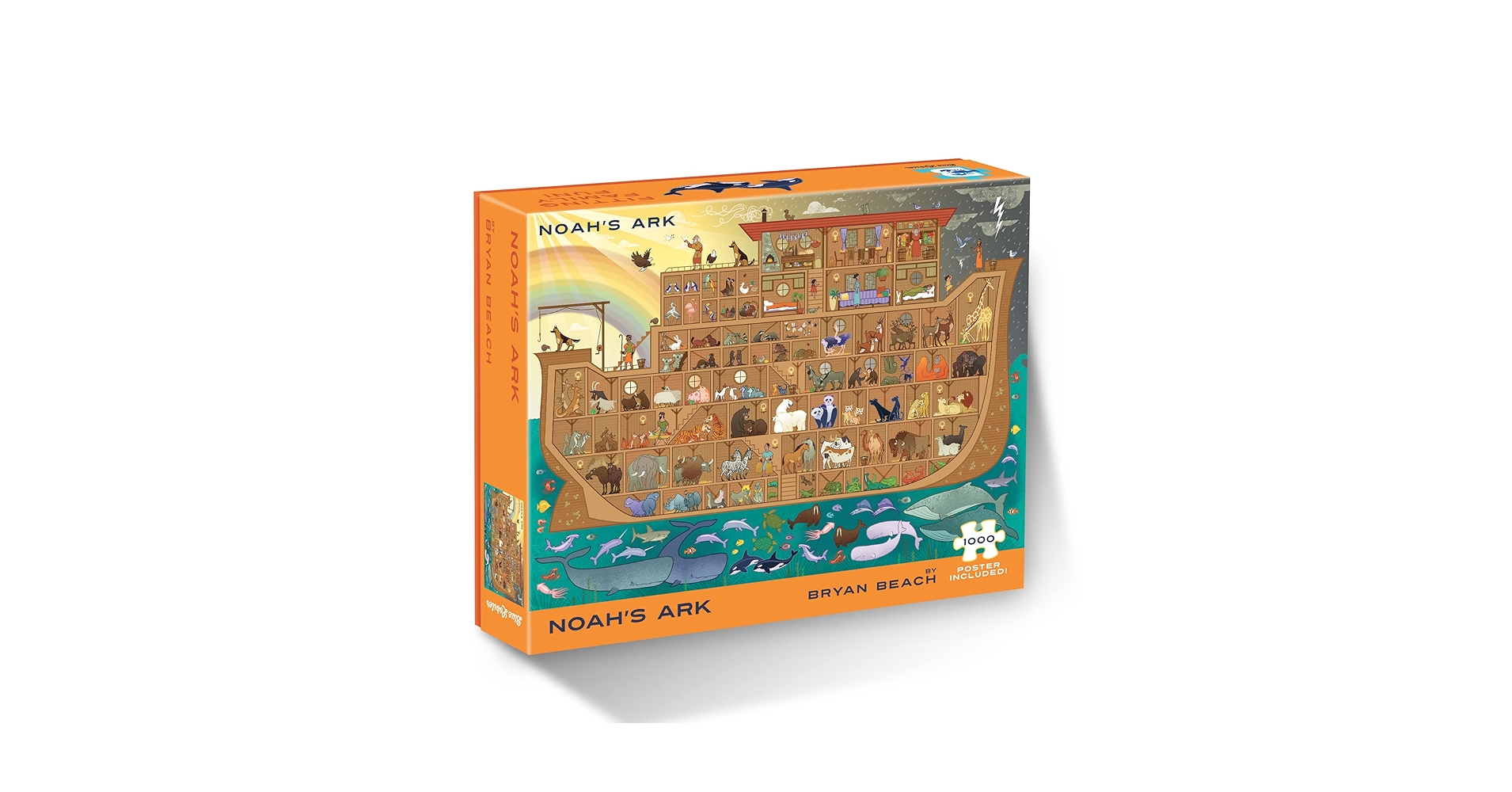 Amazon.com: Blue Lobster 1000 Piece Puzzle (Noah's Ark