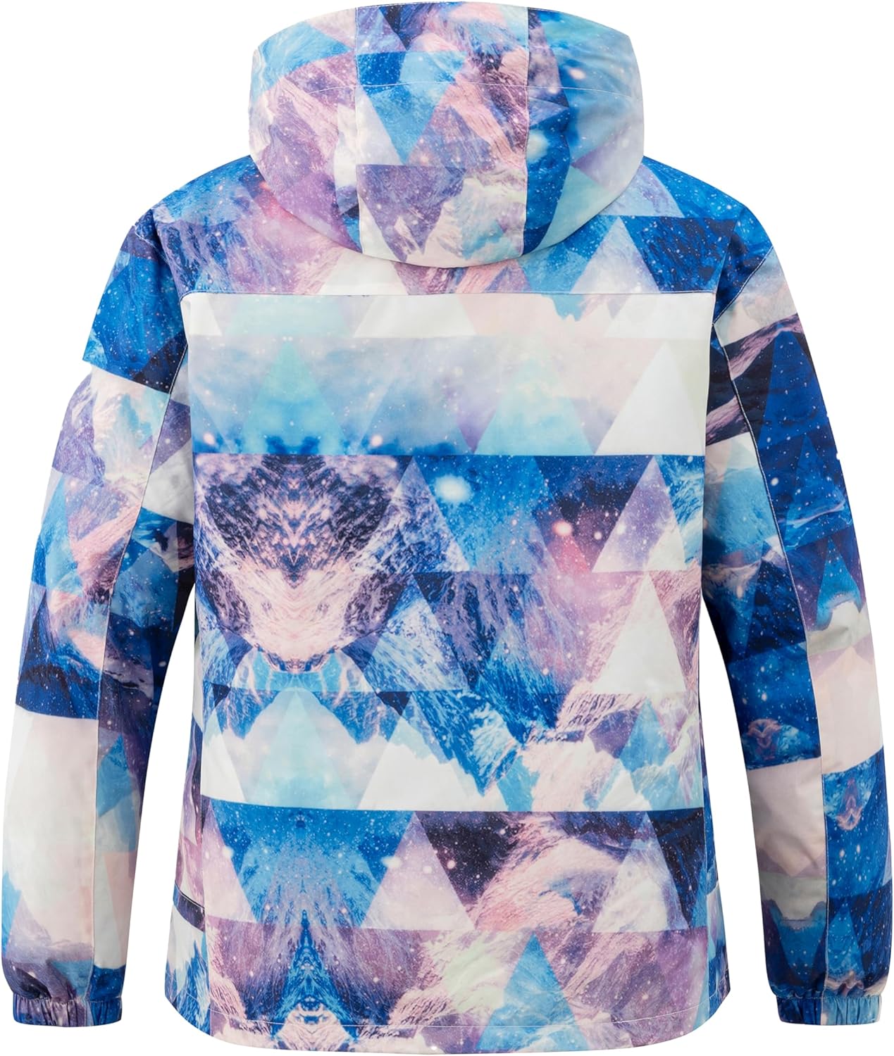 wantdo Women's 3 in 1 Plus Size Winter Coats Waterproof Ski Jacket Hooded Snowboarding Jacket - Image 2