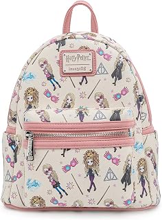 Loungefly Harry Potter Luna Lovegood All Over Print Womens Double Strap Shoulder Bag Purse