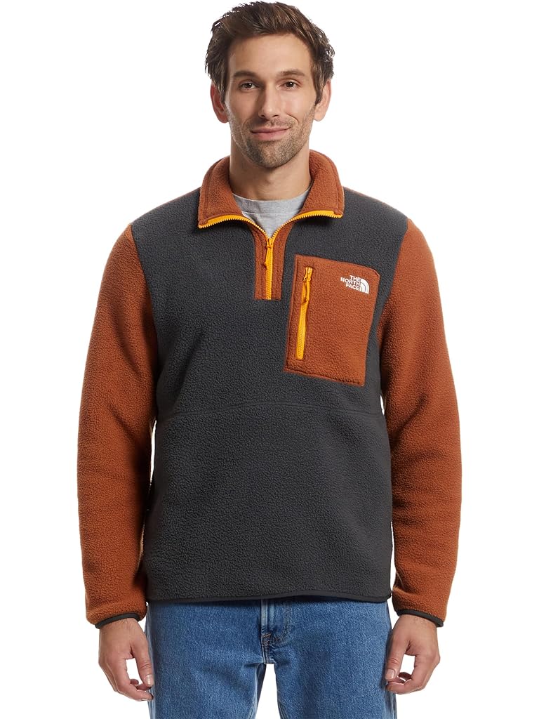 Gray The North Face Yumiori 1/4 Zip