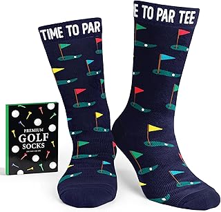 Golf Gifts for Men, Women - Golf Accessories, Golf Socks for Dad, Mom - Funny gift, Christmas Gifts, Stocking Stuffer