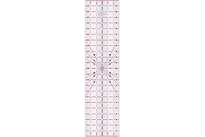 Quilt Laser: Quilting Ruler, Laser Cut Non Slip Grids Quilting