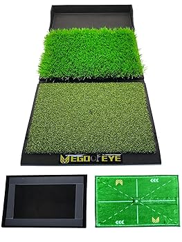 レア！ゴルフ練習場業務用スタンスマット・ティーマットセット 2穴付き レア！ゴルフ練習場業務用スタンスマット・ティーマットセット 2