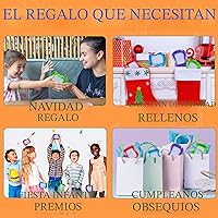 Vista 3 de Mini pizarra magnética de dibujo para niños, paquete de 12 con clip para llavero, bloc de escritura borrable para dibujo, caja de tesoros, juguetes