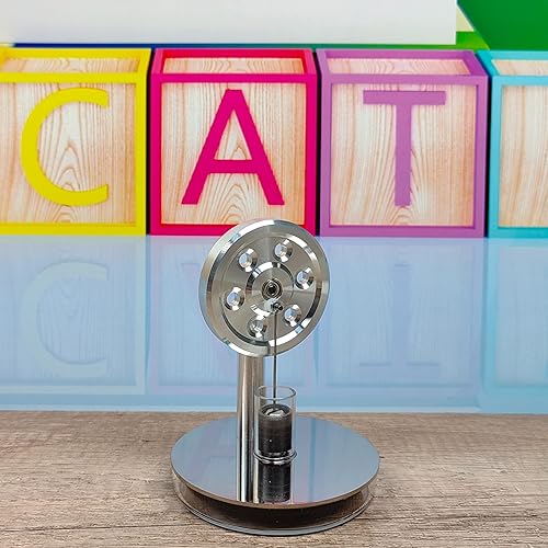 Miniatura 9 de Sunnytech Motor de Stirling de aire caliente y motor Stirling de baja temperatura SC02M-LT002